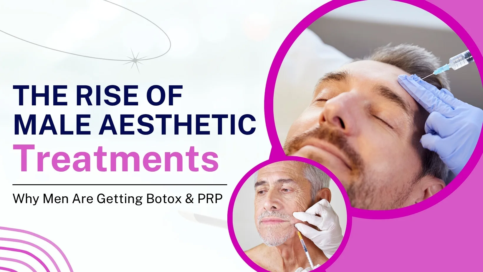 The Rise Of Male Aesthetic Treatments: Why Men Are Getting Botox & PRP